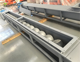 U shaped screw conveyor